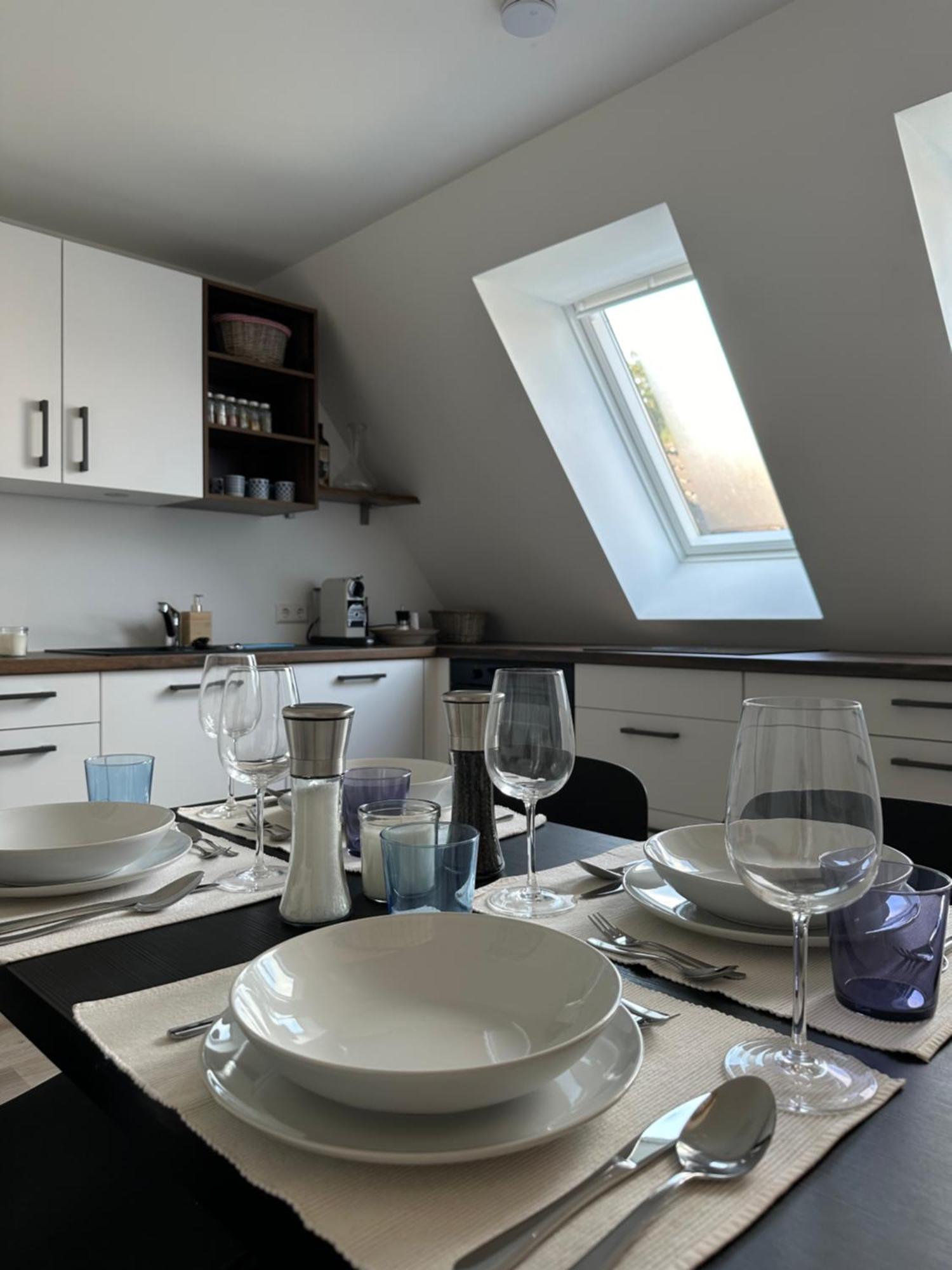 Exklusive Maisonette-Wohnung Am Rande Von Freiburg Merzhausen Exteriér fotografie
